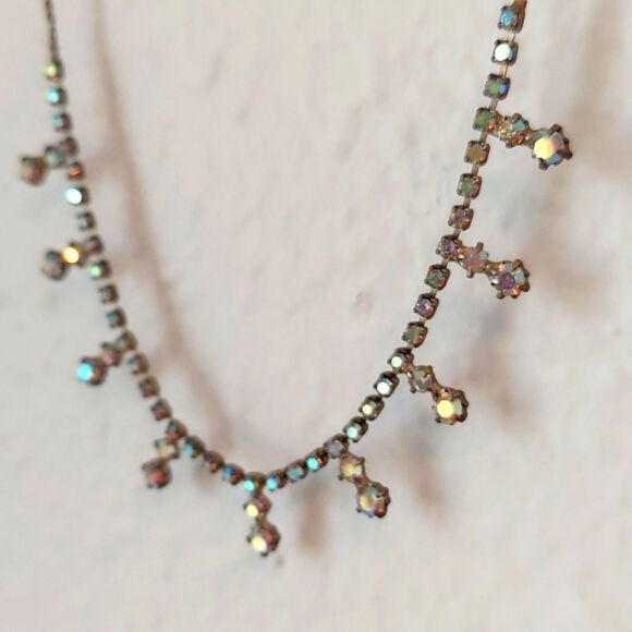 Sparkly, Fun, Rhinestone Necklace - Picture 2 of 6